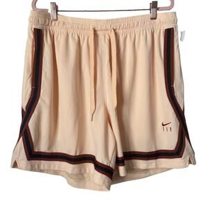 Nike Shorts Womens XL Orange Fly Crossover High Rise‎ Basketball Athleisure NWT